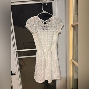 Size S women’s Charlotte Russe White Lace dress